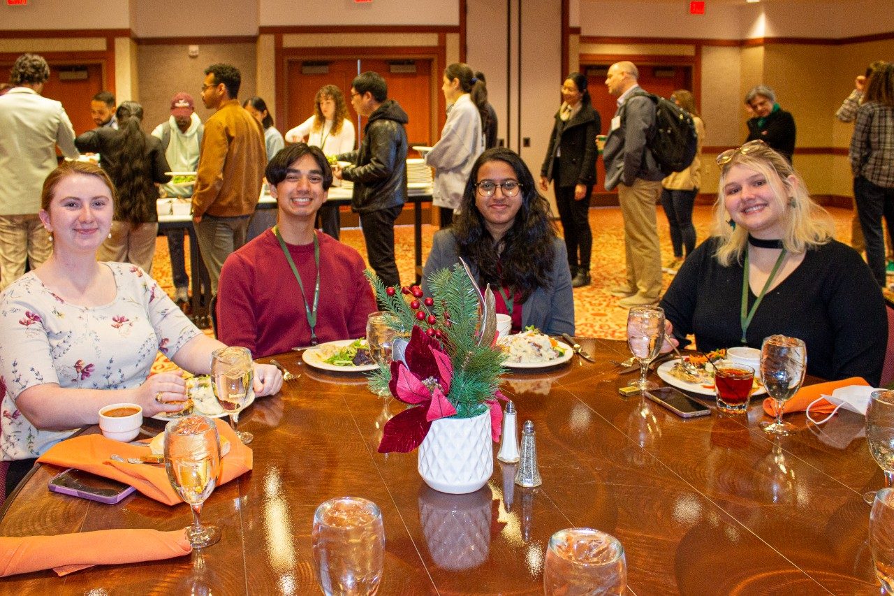 Attendees at lunch, 2025 Symposium